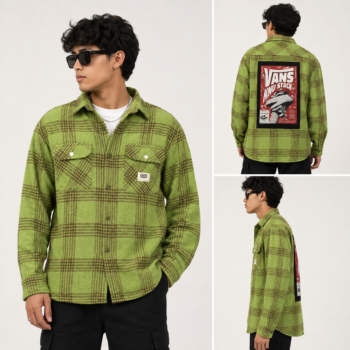 Premium Heavyweight Checked Oversized shirt Full Sleeve Streetwear Shirt
