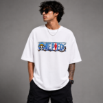 Men’s One Piece Anime Printed Regular Fit T-Shirt – Premium Casual Streetwear